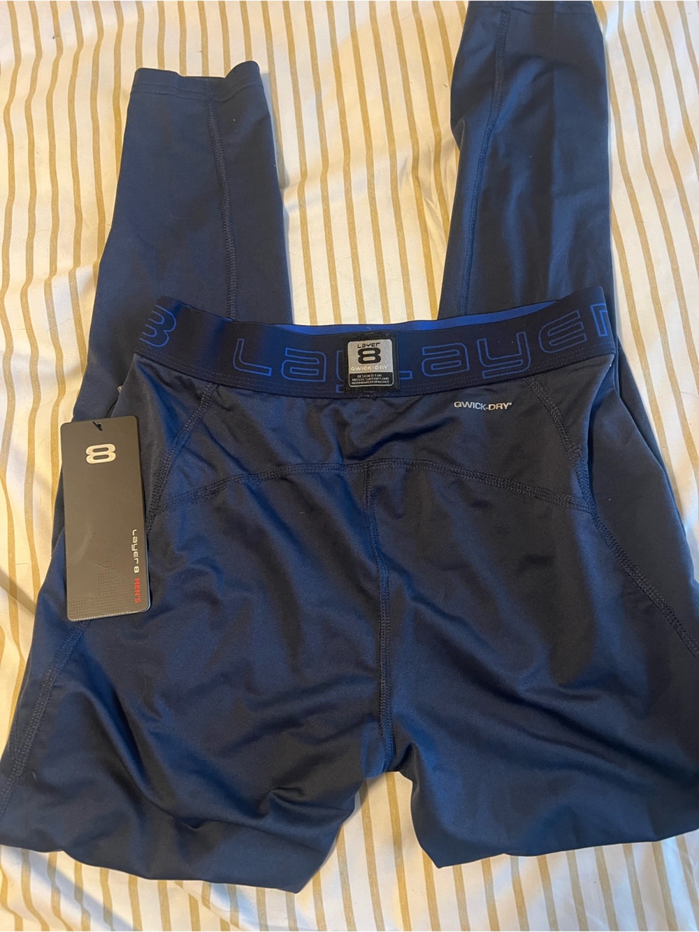 Layer 8 Indigo Athletic Leggings